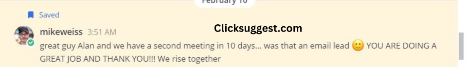 Mike on Clicksuggest